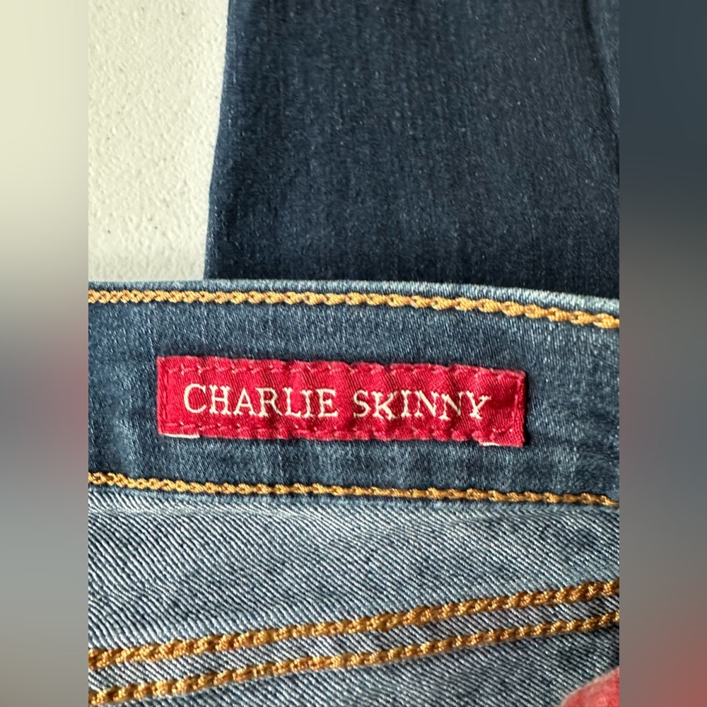 Lucky Brand Charlie Skinny Ankle Jeans Low Rise Size 00/24 - Picture 9 of 13